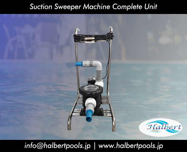 Suction Sweeper Machine Complete Unit