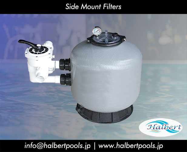 Pool Side Mount Sand Filter