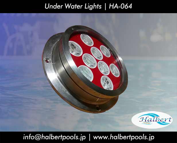 Fountain Under Water Light